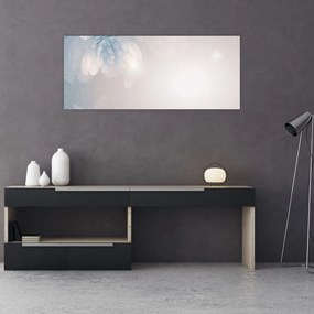 Tablou - Flori înzăpezite (120x50 cm)