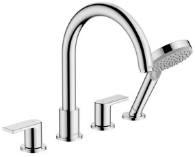 Baterie cada - dus Hansgrohe Vernis Shape 4 elemente crom lucios