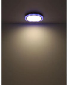 Plafonieră RGBW dimabilă BOLLY LED/20W/230V Globo 41372-24 + telecomandă