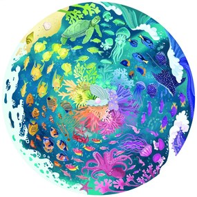 PUZZLE CERC OCEAN, 500 PIESE - RAVENSBURGER (RVSPA17170)