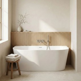 Cada din acril freestanding CAPRI SLIM 150cm