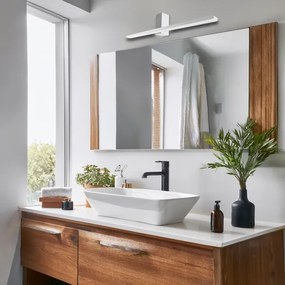 Aplică LED pentru oglindă de baie ARTEMIS LED/13,8W/230V 4000K 60cm IP44 argintiu