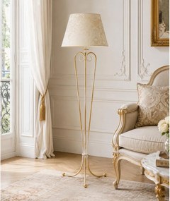 Brilagi - Lampă de podea SONIA 1xE27/15W/230V crem/patină