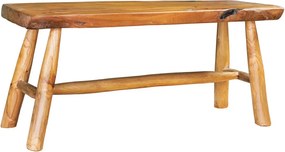 Banca din lemn de tec ROOT 100cm
