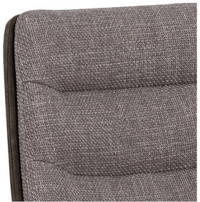 Scaun de bar gri cu înălțime ajustabilă (înălțime șezut 86 cm) Adisa – Actona