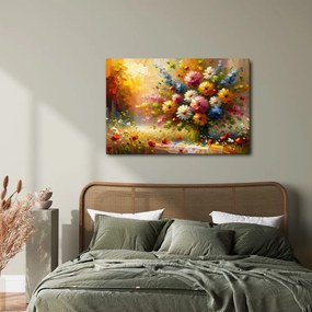 Tablou buchet multicolor