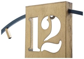 Ceas de perete Mauro Ferretti Goldy, ø 60 cm, auriu - negru