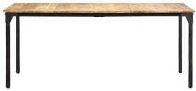 Masa de bucatarie, 180x90x76 cm, lemn de mango nefinisat 1, 180 x 90 x 76 cm