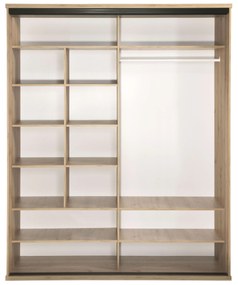 Dulap de haine Claudi 14 (Stejar artisan). 1055497