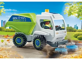 MASINUTA DE CURATAT STRADA - PLAYMOBIL CITY ACTION - CITY CLEANING - (PM71432)