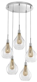Lustra design modern 37cm Filo 5L NVL-1500202805