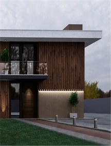 Stalp LED iluminat exterior din beton IP65 NAVY H-54,5cm