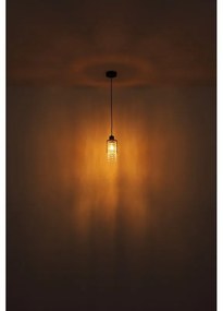 Pendul design modern Backey negru, fumuriu