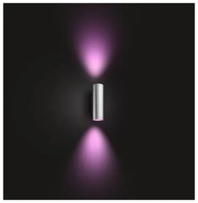 Corp de iluminat LED RGB de exterior Philips 17463/47/P7 Hue APPEAR 2xLED/8W/230V IP44