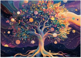 Tablou – Arbore violet plin de energie (70x50 cm)