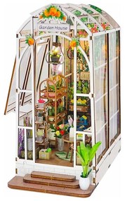 Casă miniaturală 2Kids Toys casă cu grădină 2xAAA