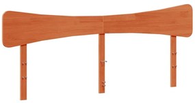 844764 vidaXL Tăblie de pat, maro ceruit, 200 cm, lemn masiv de pin