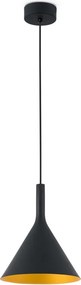 Pendul LED modern PAM-G large negru/auriu 64162