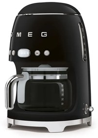 Aparat de cafea negru cu filtru 50's Retro Style - SMEG