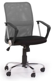 Scaun de birou Tony, gri/negru