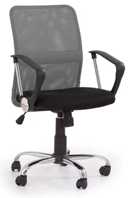 Scaun de birou Tony, gri/negru