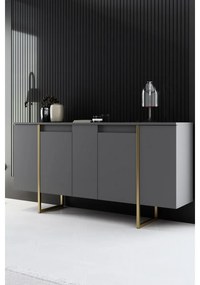 Dulap Luxe Anthracite and Gold