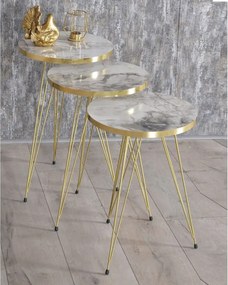 Set masuta de cafea,Seria 440Homs, 3 buc,20039