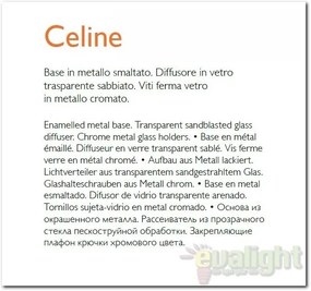 Aplica de perete,Plafonier dim. 29,5x29,5cm CELINE PL2 044279