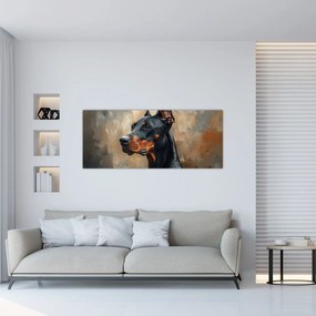 Tablou - Portretul lui Dobrman (120x50 cm)