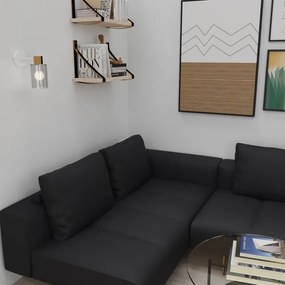 Lampă de perete MADERA 1xE27/60W/230V albă/lemn