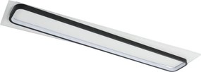 Brilagi - plafonieră LED dimabilă OUTLINE LED/90W/230V 18x100 cm alb/negru +telecomandă