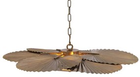 Lustra suspendata design LUX din alama Oriental
