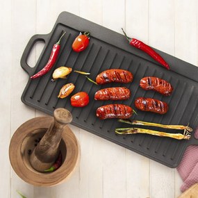 Placă de grătar din fontă 23x45,5 cm LITINA – Orion