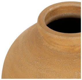 Vază galben-muștar din ceramică, înaltă (înălțime 60 cm) Eufen – Ixia