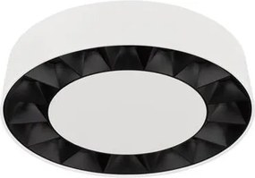 Plafoniera LED exterior moderna IP65 CONVEX alb D-17,6cm