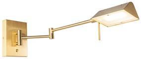 Lampa de perete de design din alamă incluzând LED reglabil - Notia