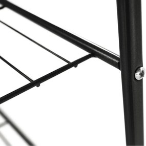 Raft metalic Veruma,  gri închis