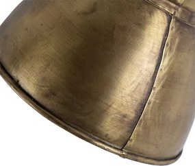 Spot de tavan inteligent bronz cu lemn 18 cm incl. WiFi A60 - Mangoes