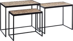 Set de 3 masute design industrial-vintage Tasia SX-101886