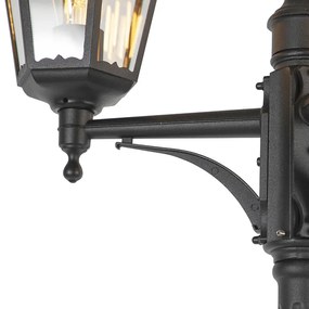 Lantern de exterior rural negru IP44 - New Orleans 3