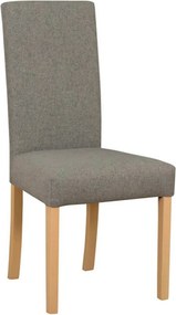 Scaun CAMPEL, gri/stejar sonoma, stofa clasica/lemn, 46x55x96 cm