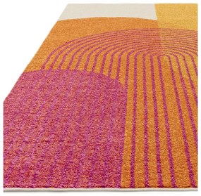 Covor galben-portocaliu 120x170 cm Muse Orange Retro – Asiatic Carpets