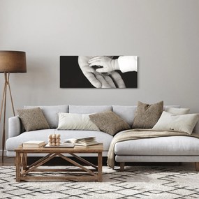 Tablou cu mâini (120x50 cm)