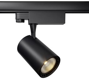 Spot LED, accesoriu pentru sinele trifazate Trinity/ Vuoro negru 10W 4000K