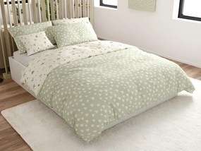 Lenjerie de pat din microfibra STARS HEARTS verzi Dimensiune lenjerie de pat: 70 x 90 cm | 140 x 220 cm