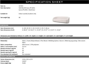 Canapea design elegant LUX Novelle