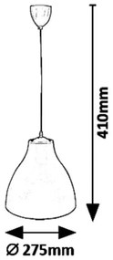 Pendul design modern Morris verde
