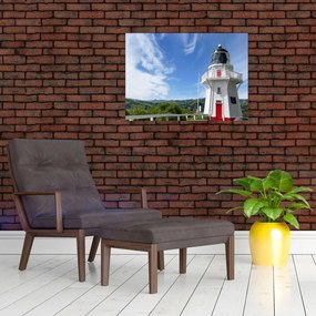 Tablou cu farurile Akaroa, Nooua Zeelanda (70x50 cm)
