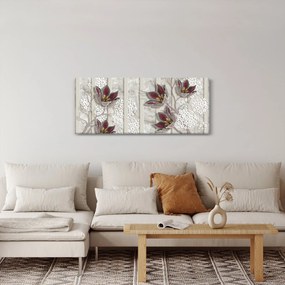 Tablou - Flori decorative (120x50 cm)