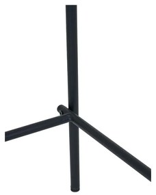 Scaun de bar negru/maro stivuibil cu aspect de lemn de frasin (înălțime șezut 66 cm) Estepona – House Nordic